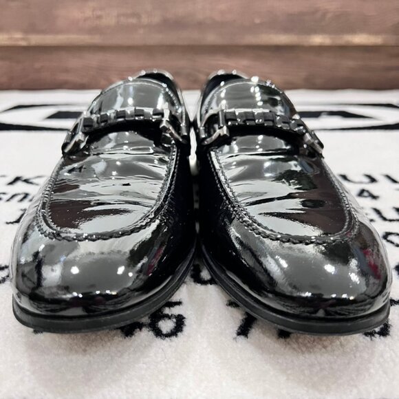 Salvatore Ferragamo Patent Leather Formal Loafers Slip On - Picture 3 of 8